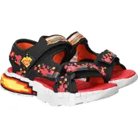 SKECHERS Sandales plates MEGA-SPLASH 4K garcons - Noir - 31