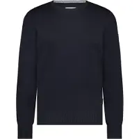 State of Art Pull Mix Laine Marine Bleu foncé Bleu taille S