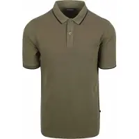 Suitable Respect Polo Tip Ferry Olive Vert Vert foncé taille S