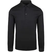 Desoto Polo Manches Longues Essential Noir