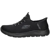 SKECHERS Slip-Ins: Summits - Wide Fit Sportief - Zwart - Maat 48.5