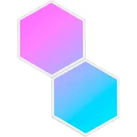 Govee Glide Hexa (2 Panels) Decorative Light Violet