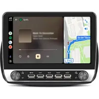 AWESAFE Radio Android 2+64GB pour Smart 453 Fortwo Forfour 2015-2019 Navi avec boutons Carplay RDS WIFI DSP GPS DAB