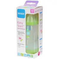 Mam Biberon anti-colique 260 ml de 0 à 6 mois motif Vert 1 pc(s) Bouteilles