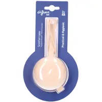 Difrax Porte-sucette en silicone Nude 1 pc(s) Attache-Tétine