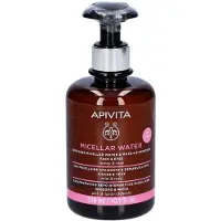 Apivita Cleansing Micellar Water eau micellaire apaisante visage et yeux 300 ml