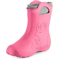 Ladeheid Femmes plumeuses Eva Bottes de pluie fourrées LA-CA-12 (Rose, 40/41 UE)