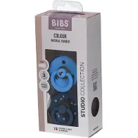 BIBS Studio Duo Garden Sucettes Bee Blue/Breeze Taille 3 | 18+ Mois 2 pc(s) Sucette(S)