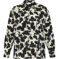 ONLY Chemisier 'COLACOW ' noir / blanc
