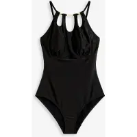 Bonprix Maillot 1 pièce sculptant, maintien modéré