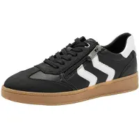 Marco Tozzi Baskets basses noir / blanc