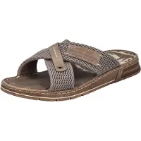 Rieker , modèle : 2123964 212. Chaussures pour hommes. Pantoufles. Sandales. Couleur : marron. Style décontracté