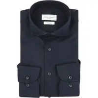 Profuomo Chemise Twill Marine Bleu Bleu foncé taille 44