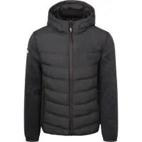 Superdry pour homme. M5012293A Veste Storm marine (M), Casuel, Polister recyclé, Durable