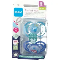 Mam Perfect Nuit 18+ (Couleur non sélectionnable) 2 pc(s) Sucette(S)