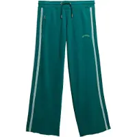 Superdry pour femme. W7011265A Pantalon Jogger Essential Logo Straight vert (M), Casuel, Coton
