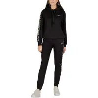 EA7 Pantalon de sport noir