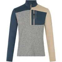 Protest Draw Half Zip Sweatshirt Gris S Homme