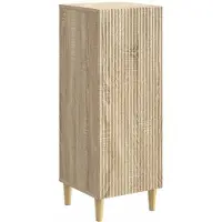 vidaXL Buffet en chêne Sonoma, 33 x 34,5 x 90 cm, aggloméré