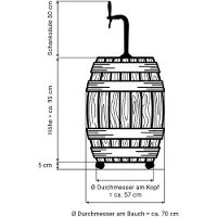 Ich-zapfe Ensemble complet - Tireuse a biere - BARRIQUE mobile bar à bière, machine a biere, pompe a biere, KEG: NC adaptateur
