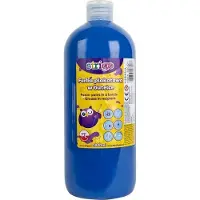 Strigo Plakatfarbe in einer 1000-ml-Flasche, blaues STRIGO (1000 ml)