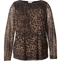ONLY Chemisier 'CARFOREST' marron / brocart / noir