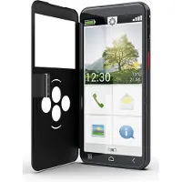 Emporia Smart.7lite 13,8 cm (5.45") SIM unique Android 15 4G USB Type-C 6 Go 128 Go 3500 mAh Noir