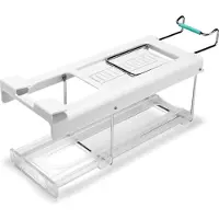 Joseph Joseph FridgeStore Kühlschrank-Unterregal Flaschenhalter, Organisateurs de cuisine, Gris