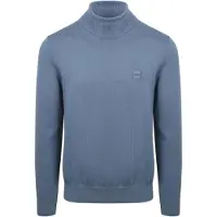 BOSS pour homme. 50527573 Pull Akiro bleu (XL), Casuel, Coton