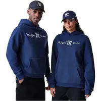 New Era Sweat-shirt bleu / blanc
