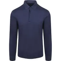 Desoto Poloshirt Longsleeve Essential Marine Bleu foncé Bleu taille 3XL