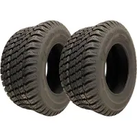 Parnells 16x6.50-8 Pneus tondeuse 4ply Turf Grass Wanda P332 Road Legal 280kg (Lot de 2)