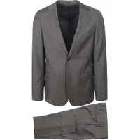 Suitable Costume Faux Uni Laine Gris