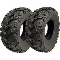 Parnells 24x9.00-11 Quad ATV Tyres 6ply Wanda P3128 Tubeless Speed & Load 45J (Set of 2)