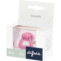Difrax Sucette Naturelle 6m+ Berry Pink Bunny 1 pc(s) Sucette(S)