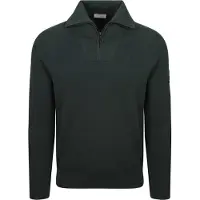 Suitable Pull Demi-Zip Tias Cooldry Knit Vert Mousse