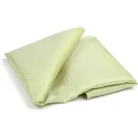 Suitable Pochette de Costume Soie Vert Lime