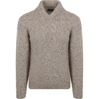 Suitable Pull Shawl Tweed Laine Eco Taupe