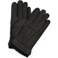 Suitable Gants Noir En Cuir