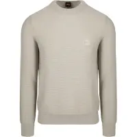 Hugo Boss Anion S 10265864 Sweater Beige,Gris 2XL Homme