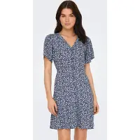 ONLY Robe 'ONLEvida' bleu nuit / bleu clair / violet pastel / blanc