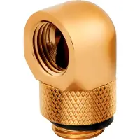 Corsair Hydro X Series XF Hardline Adaptateur coudé 90 degrés G1/4" or 2 pièces