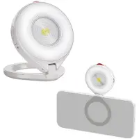 Telesin Lampe torche magnétique MagSafe - blanche