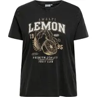 ONLY Carmakoma T-shirt miel / noir chiné / blanc chiné