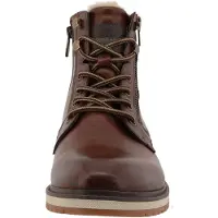Tom Tailor Bottines à lacets chocolat