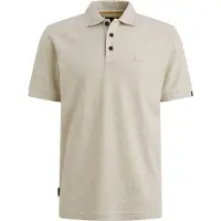 PME Legend Polo Popcorn Jersey Écru