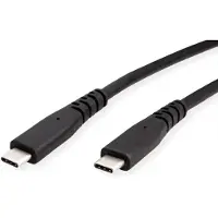 Roline USB4 Gen3x2 Kabel, C?C, ST/ST, 8K UHD-2, 80Gbit/s, 240W, schwarz, 0,5 m