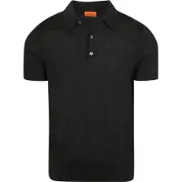 Suitable Polo Laine Mérinos Noir