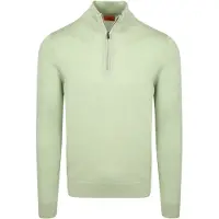 Suitable Merino Half Zip Sweater Clair Vert taille XXL