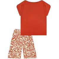 Schiesser Pyjama 'Selected Premium' orange
